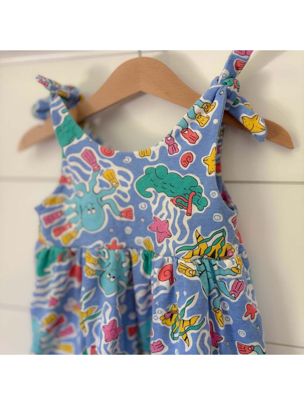 vintage 90s squiggles dress top